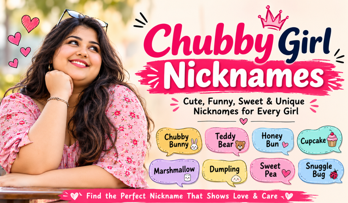 Chubby Girl Nicknames