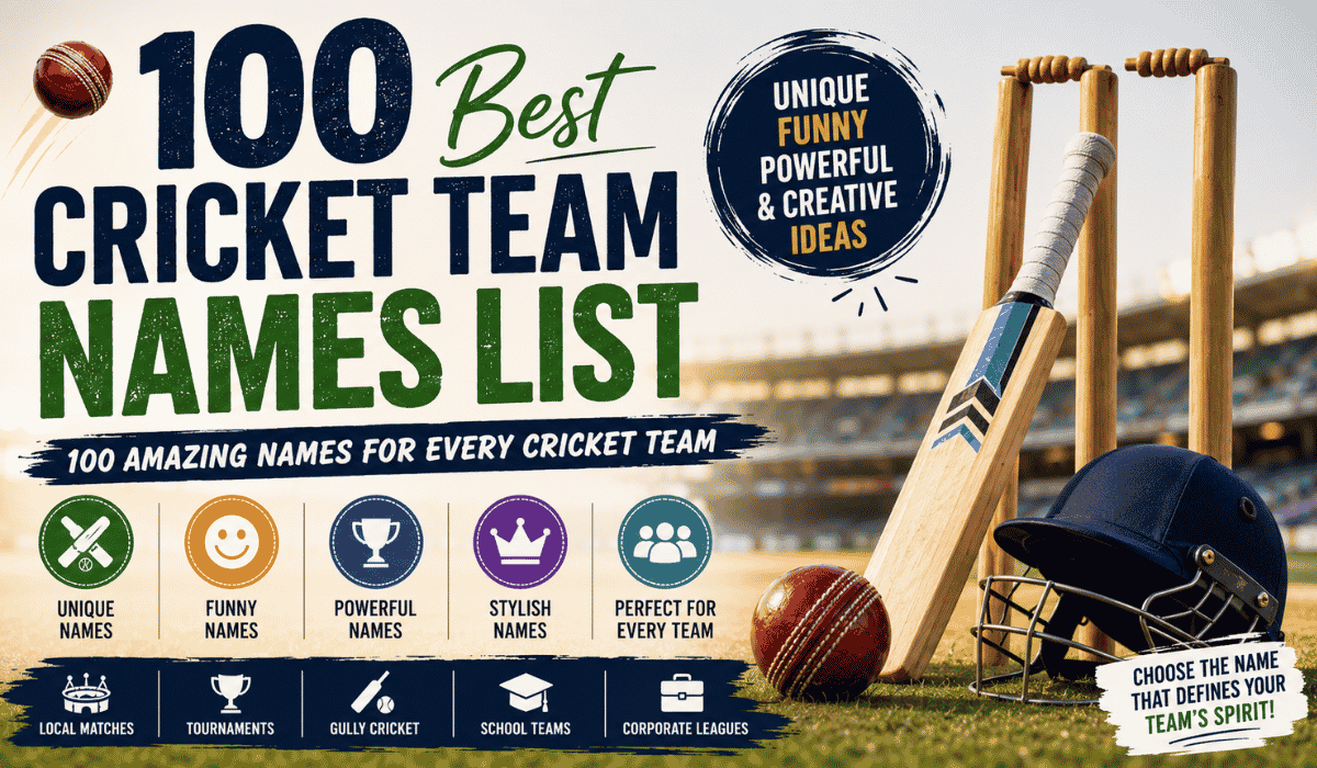 Cricket Team Names