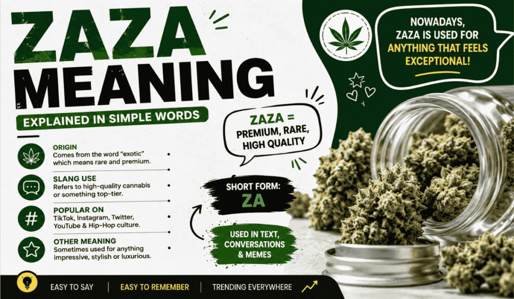 Zaza Meaning
