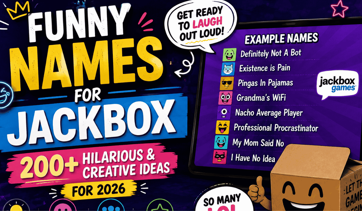 Funny Names for Jackbox