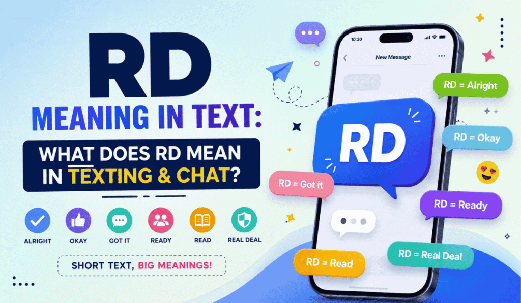 RD Meaning in Text