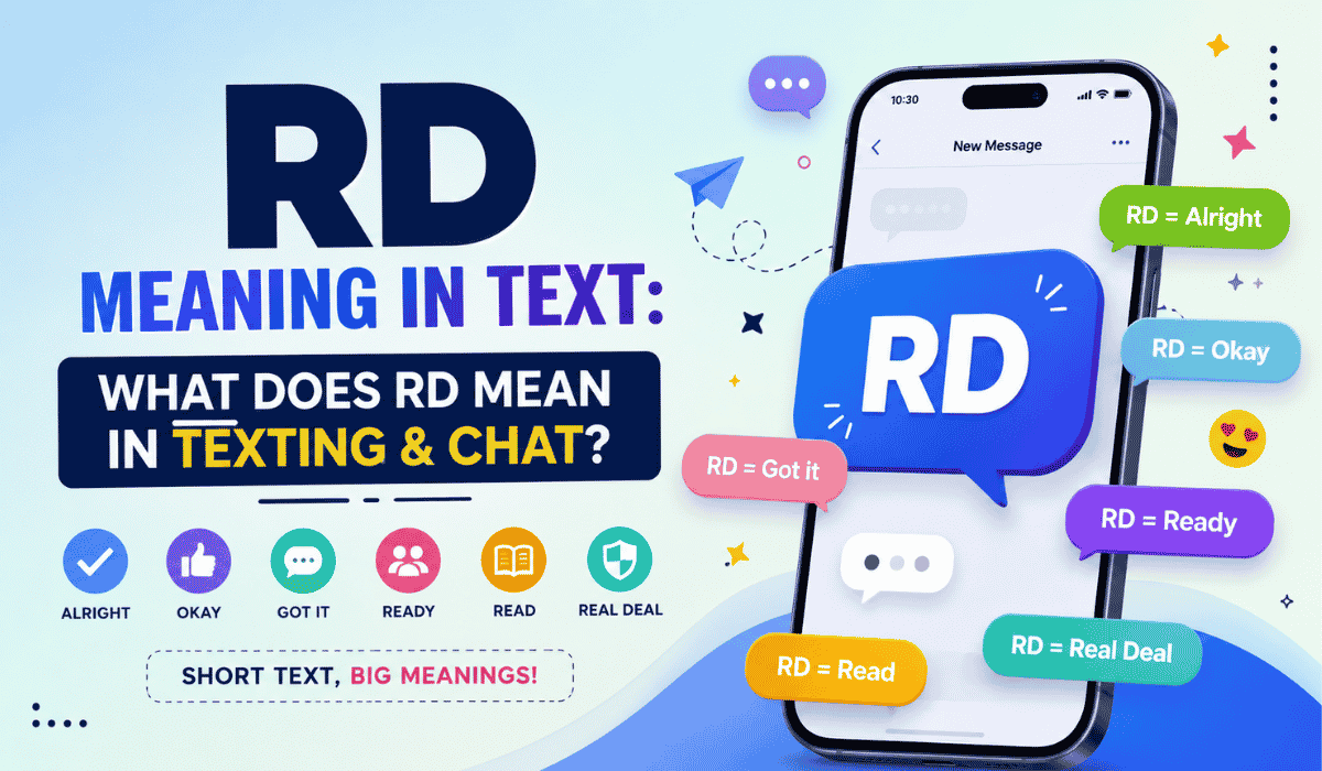 RD Meaning in Text