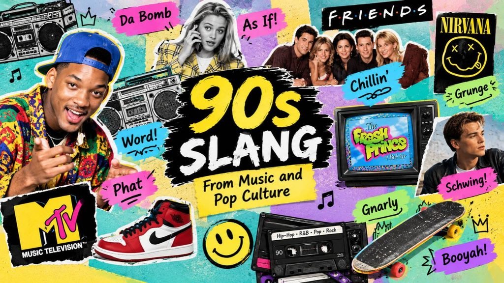 90s slang from music and pop culture