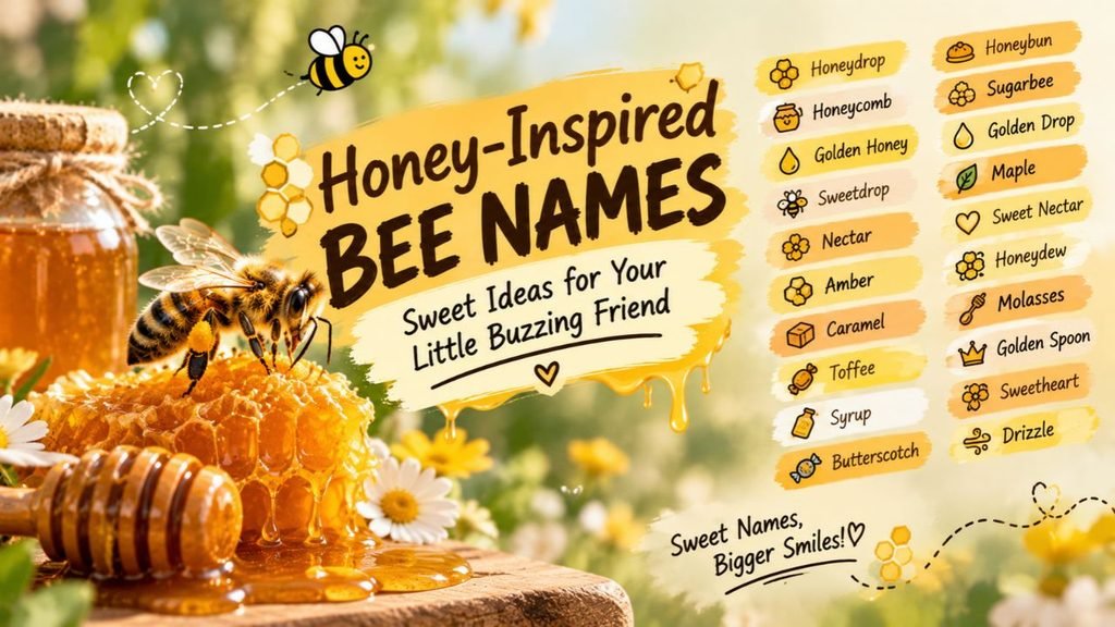 Honey-Inspired Bee Names