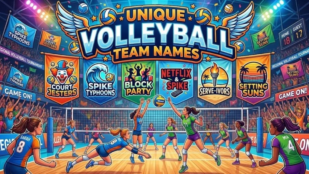 Unique Volleyball Team Names
