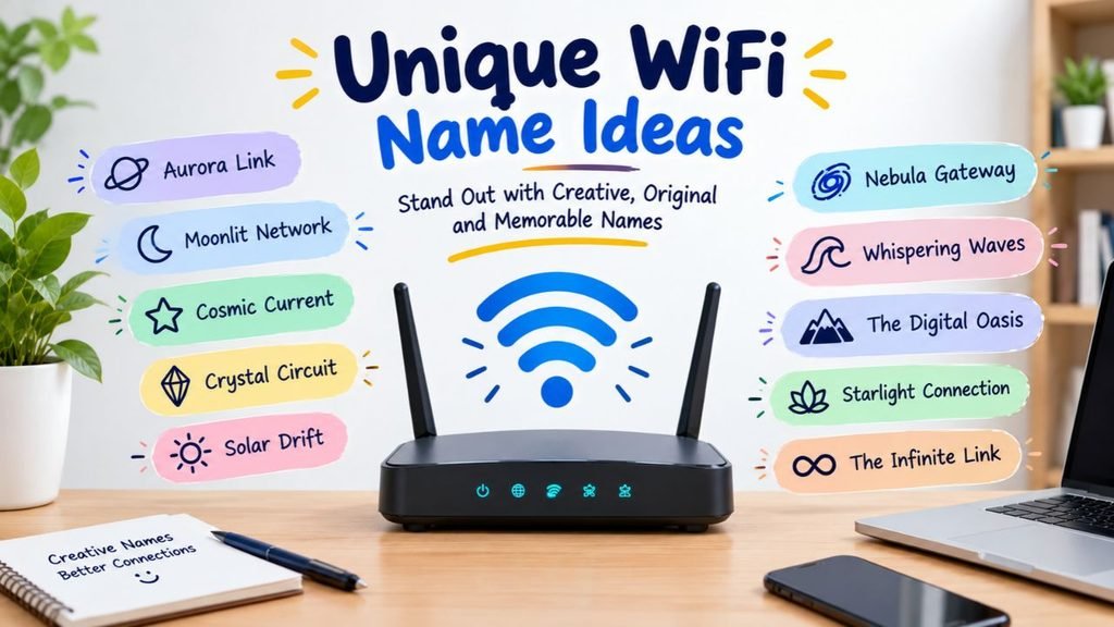 Unique WiFi Name Ideas